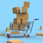 a toy shopping cart